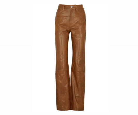 Calça Remain Couro Marrom