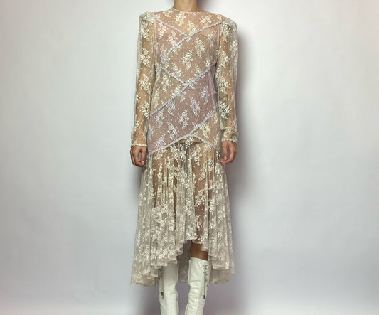 Vestido de Renda Francesa