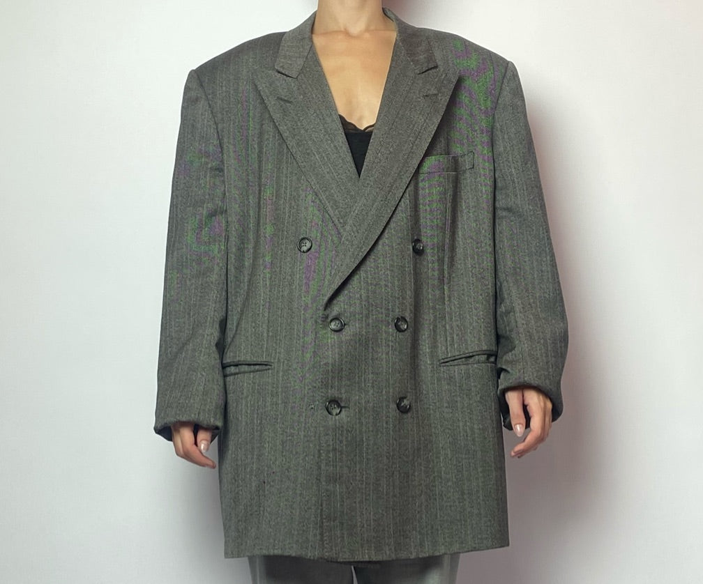 Blazer Cinza Ermenegildo Zegna