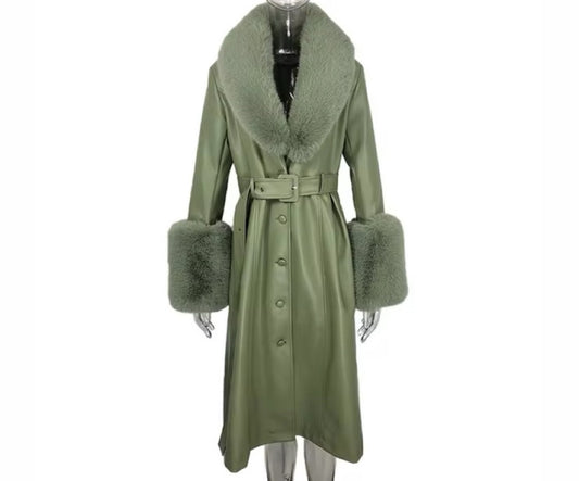 Trench Coat Verde