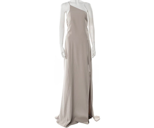 Vestido Amsale Bege