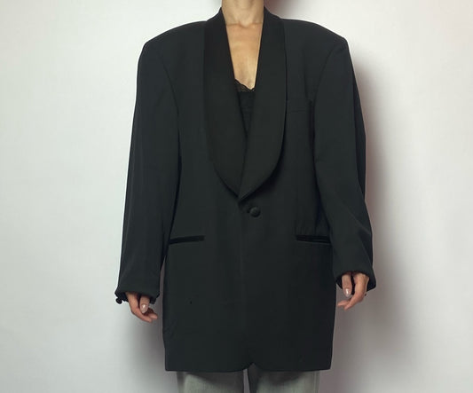 Blazer Preto Hugo Boss