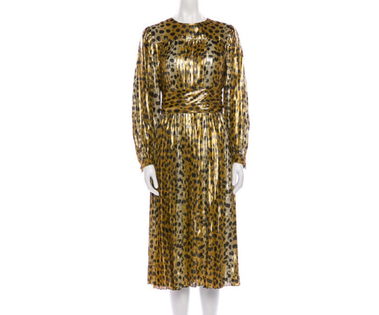 Vestido Animal Print Marc Jacobs Runway