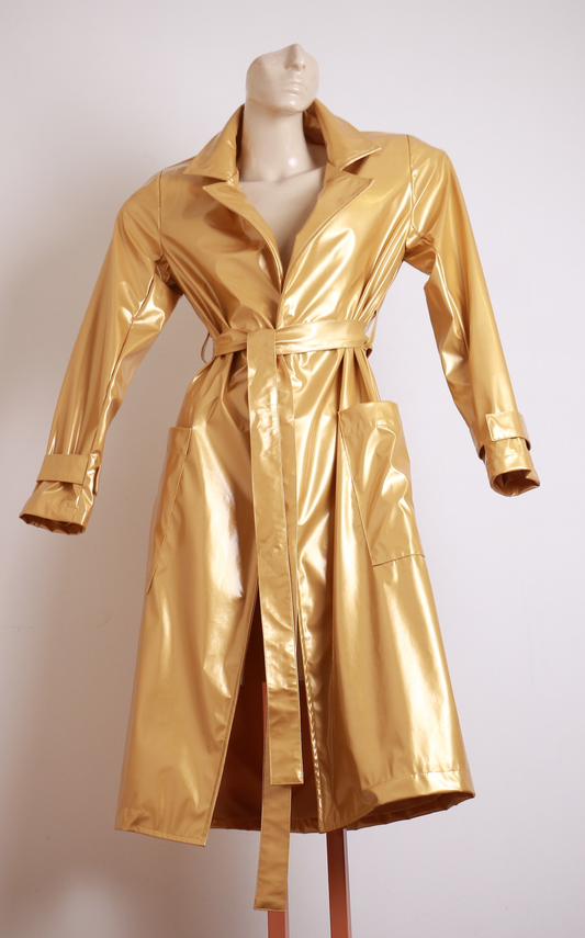 Trench Coat Dourado
