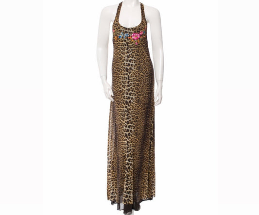 Vestido Animal Print Jean Paul Gaultier