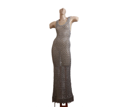 Vestido Crochê Phillip Lim