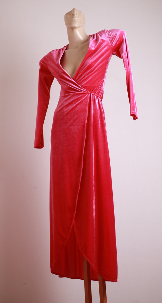 Vestido Envelope Veludo