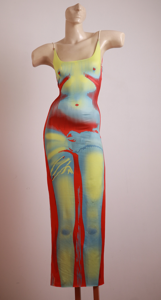 Vestido Estampa Corpo