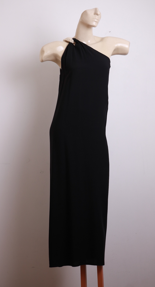 Vestido Manga Unica Trançada