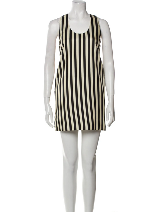 Vestido Listrado Fausto Puglisi