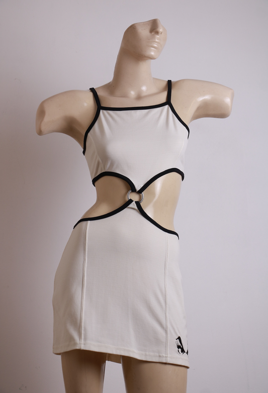 Vestido Branco Sexy Machine