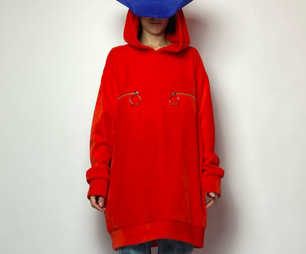 Casaco Vermelho Kim Shui