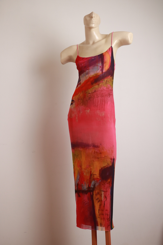 Vestido Rosa de Tule