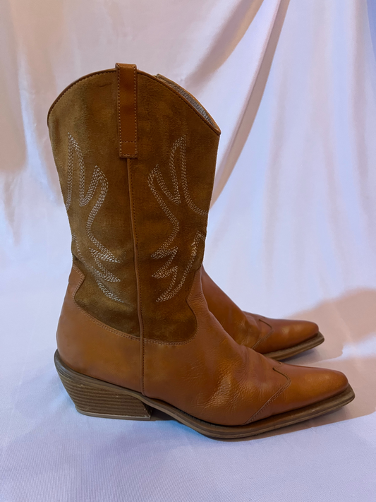 Bota Western Marrom 36