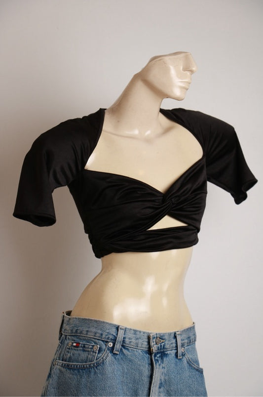 Blusa Cropped Azulu