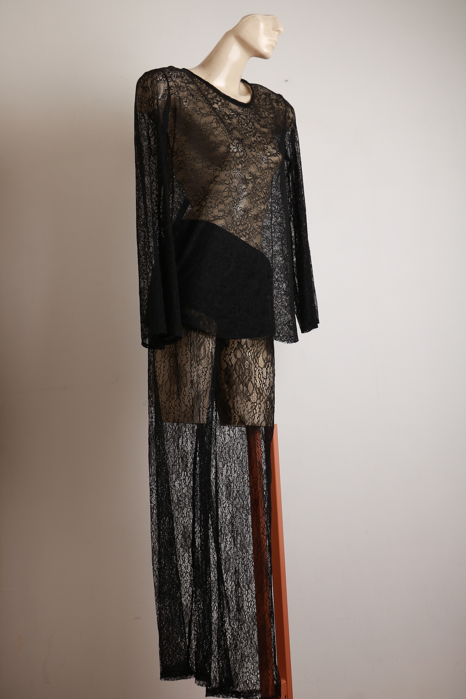 Conjunto Renda Preto