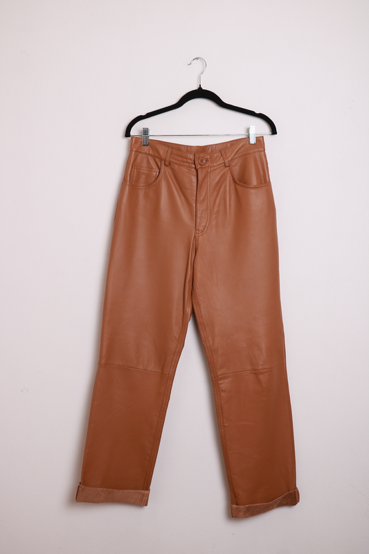 Calça de Couro Yoors