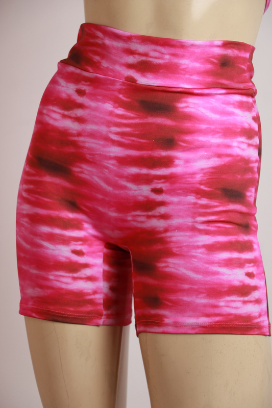 Shorts Rosa Tie Dye
