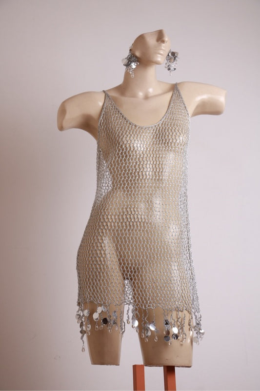 Vestido Prata