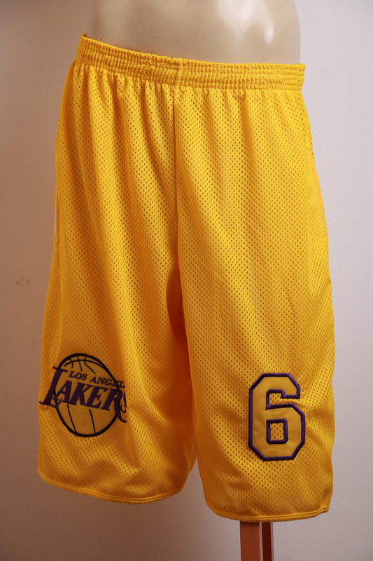 Bermuda Amarela Nike Lakers