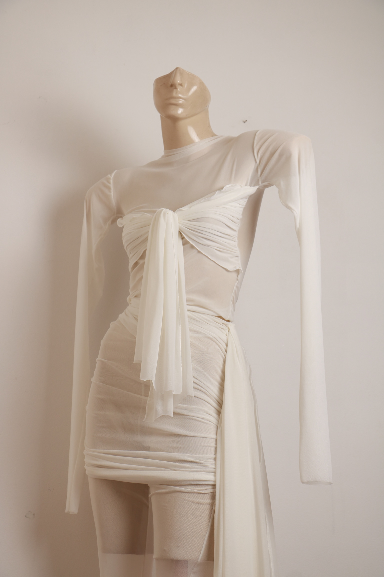 Conjunto de Tule Branco