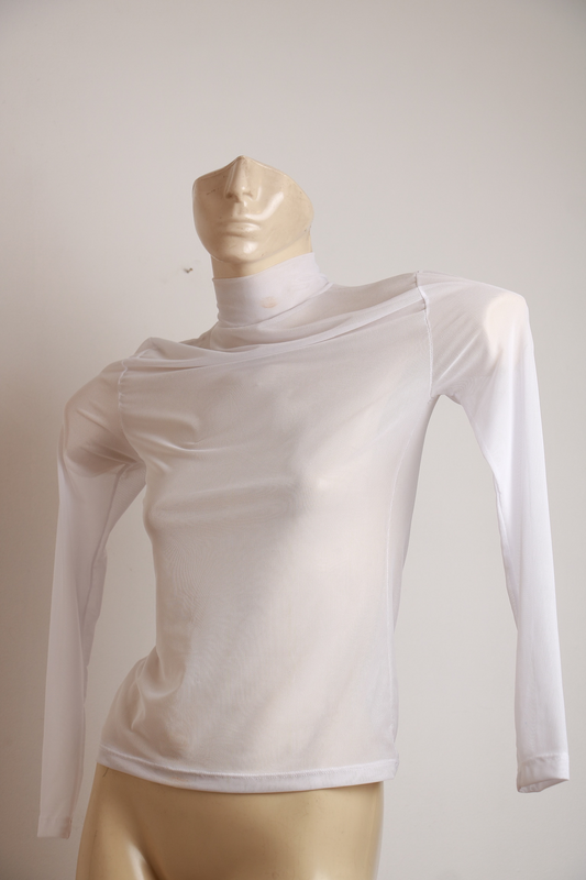 Blusa de Tule Branca