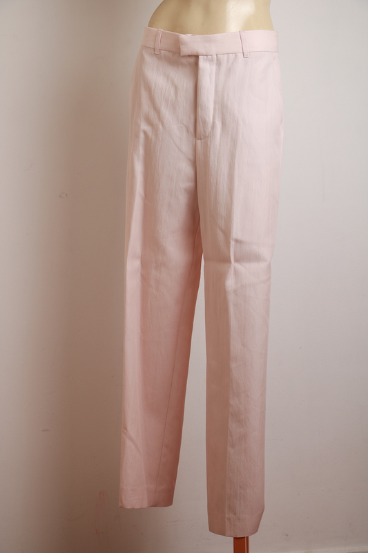 Calça Rosa de Alfaiataria