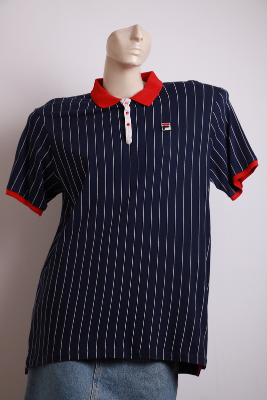 Camiseta Fila Azul Listrada