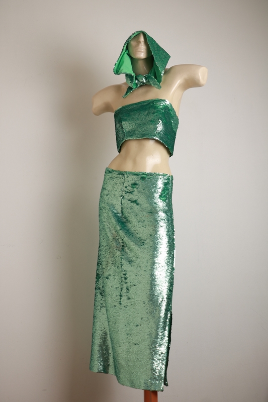Conjunto Verde de Paetês