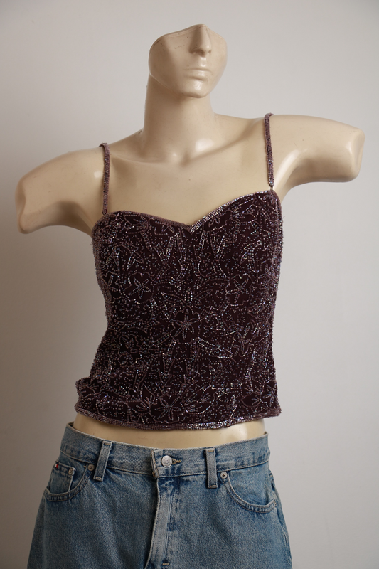 Blusa de Alças com Bordado