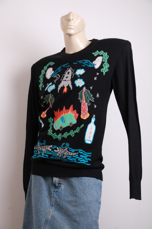 Blusa Diesel Preta
