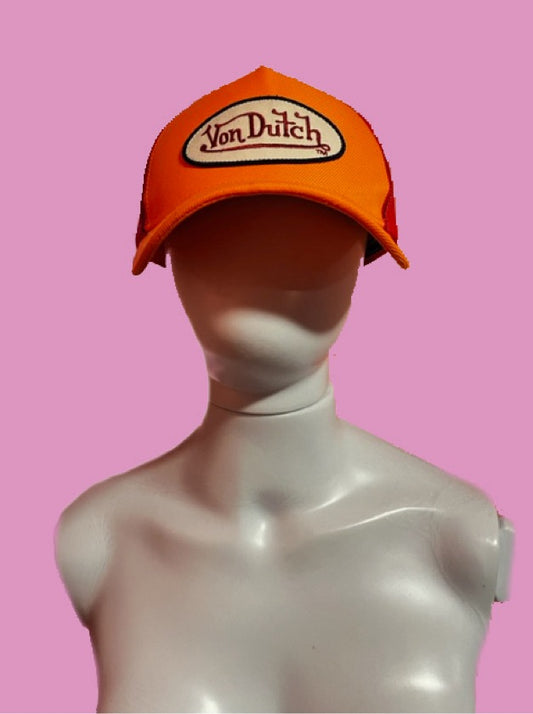 Boné Von Dutch Laranja