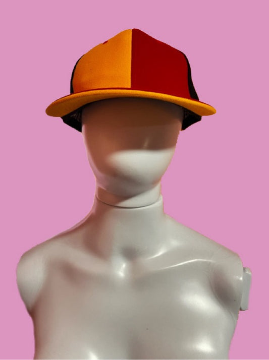 Boné Laranja / Vermelho