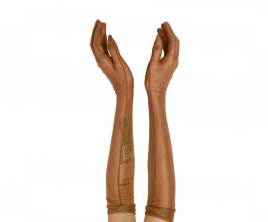 Luva Marrom Nylon