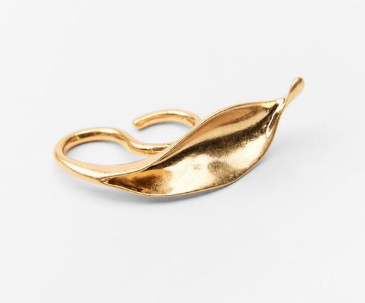 Anel Duplo Dourado