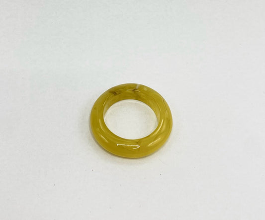Anel Amarelo Rajado