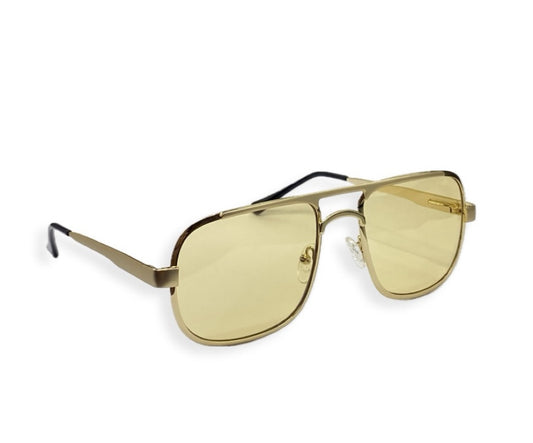 Óculos Aviador Amarelo