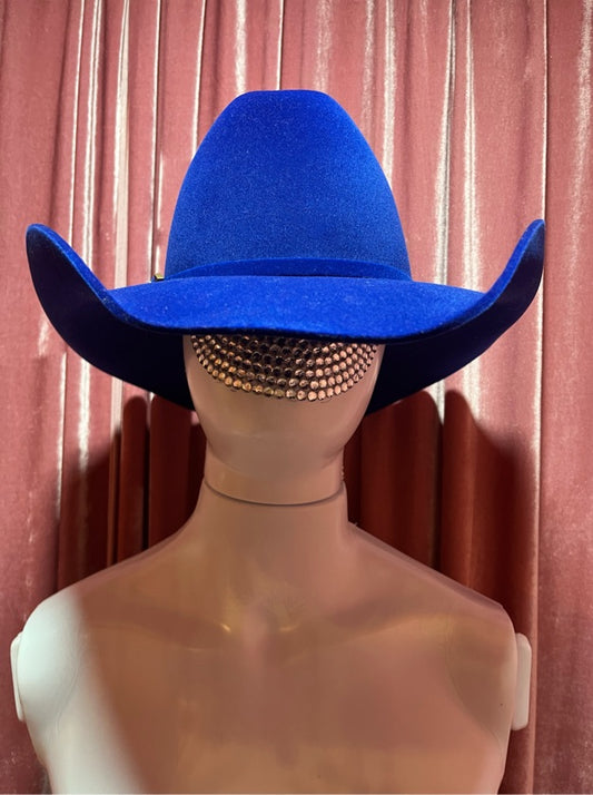 Chapéu Azul Escuro