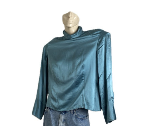 Blusa Barrie Pace Azul