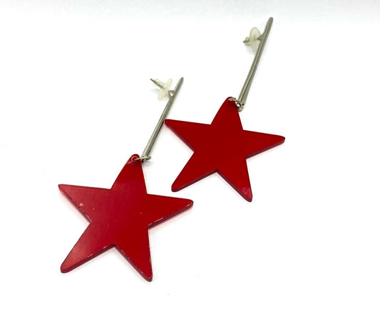 Brinco Estrela Vermelha
