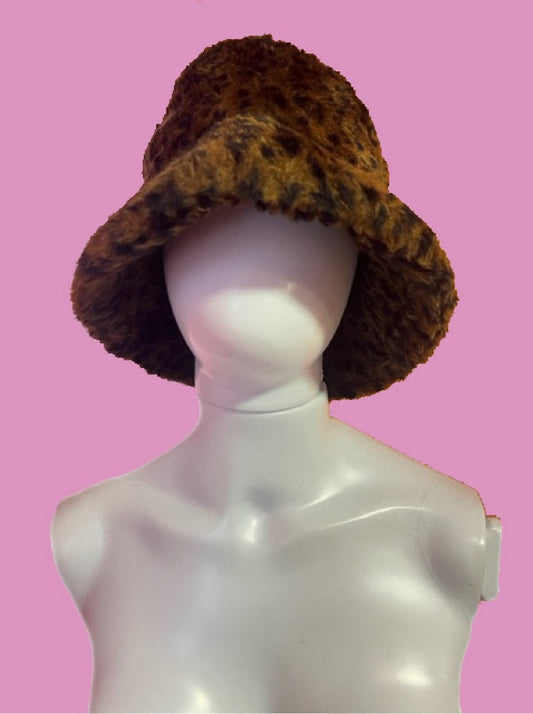 Bucket Hat Peludo Animal Print