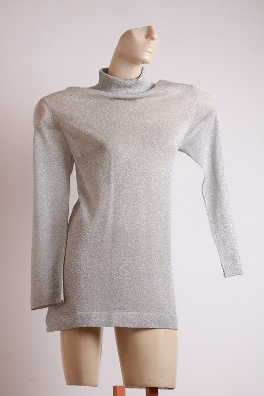 Vestido Cinza Brilho Marescot