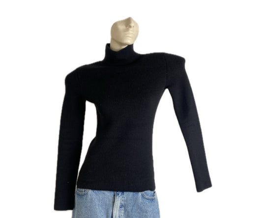 Blusa Kenzo Gola Alta Preta