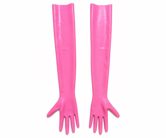Luva de Látex Rosa