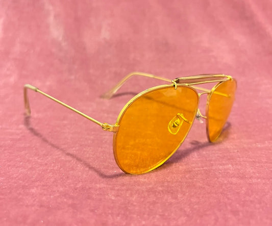 Óculos Aviador Laranja