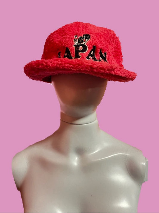 Boné Peludo Rosa