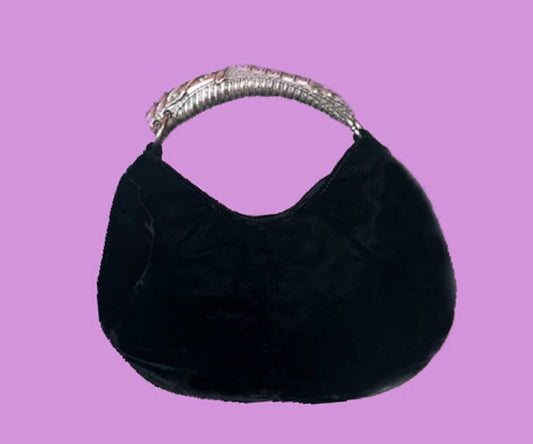 Bolsa YSL Preta / Prata