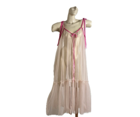 Vestido Camisola Rosa