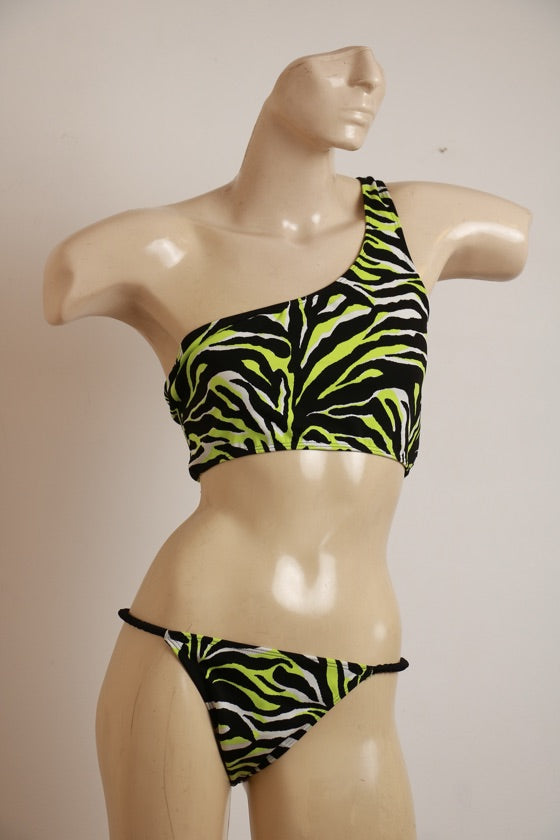 Biquíni Trya Animal Print Verde