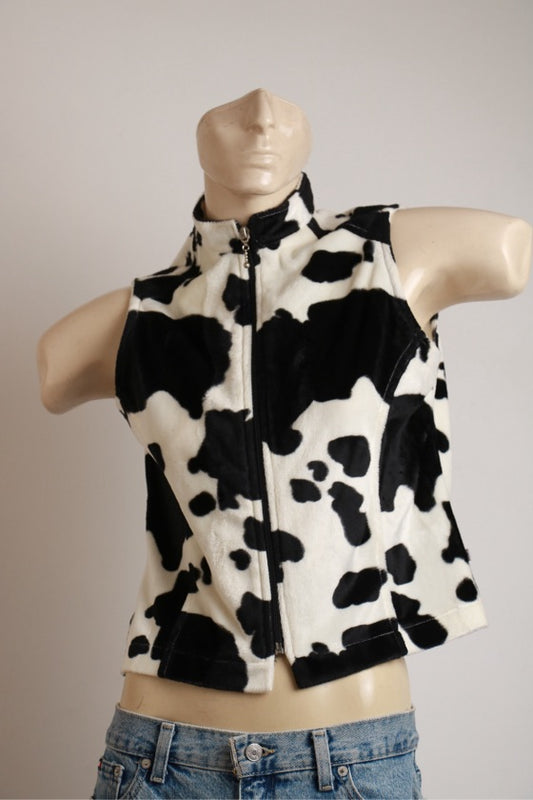 Blusa Colete By and By Animal Print